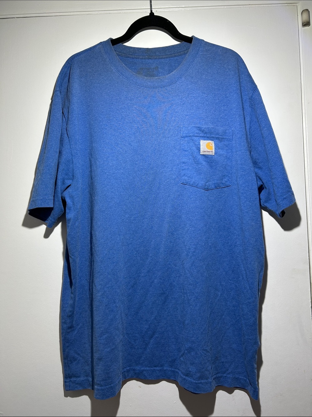 Carhartt Blue Short Sleeve Pocket Tee
